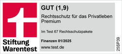 Stiftung Warentest Rechtsschutzversicherung Rating